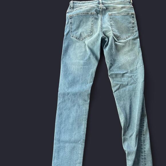 H&M &Denim High Waist Skinny Jeans • Size 29 • Light Wash - Picture 5 of 8